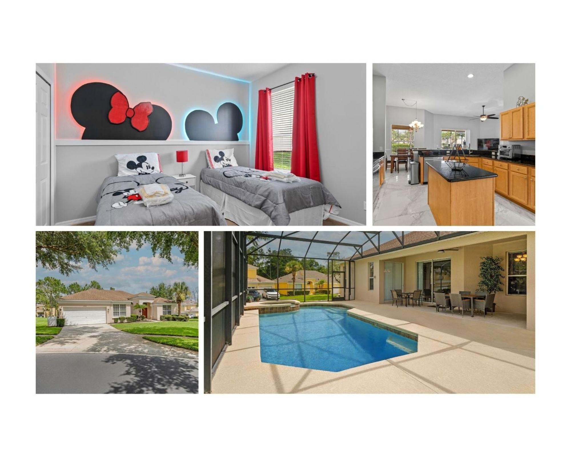 6 Bedroom 5 Bathroom Emerald Island 2601 Ib Kissimmee Exteriör bild